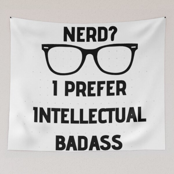 Item preview, Intellectual badass print designed and sold by FunkisDesignes.
