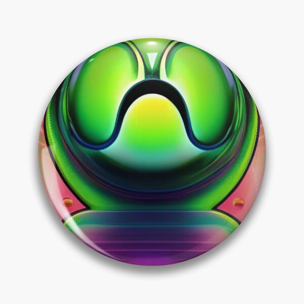 Item preview, Funny alien art. Colorful surreal alien designed and sold by Neo-Expression.