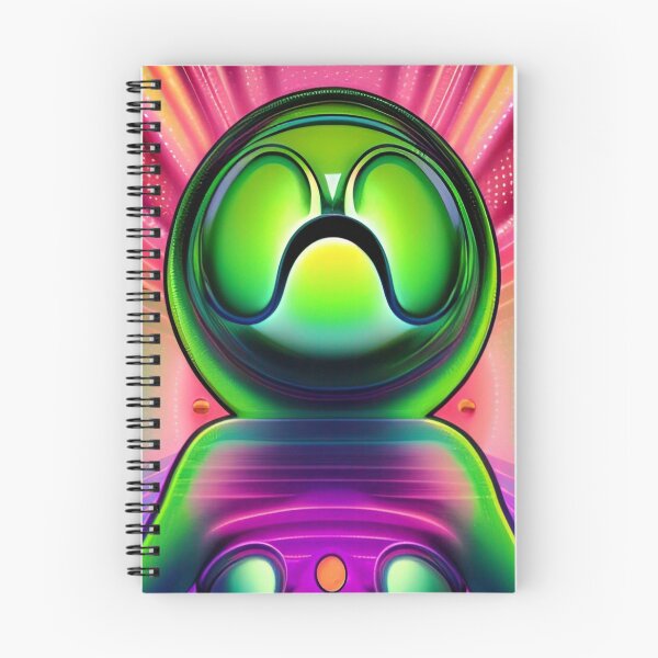 Item preview, Funny alien art. Colorful surreal alien designed and sold by Neo-Expression.