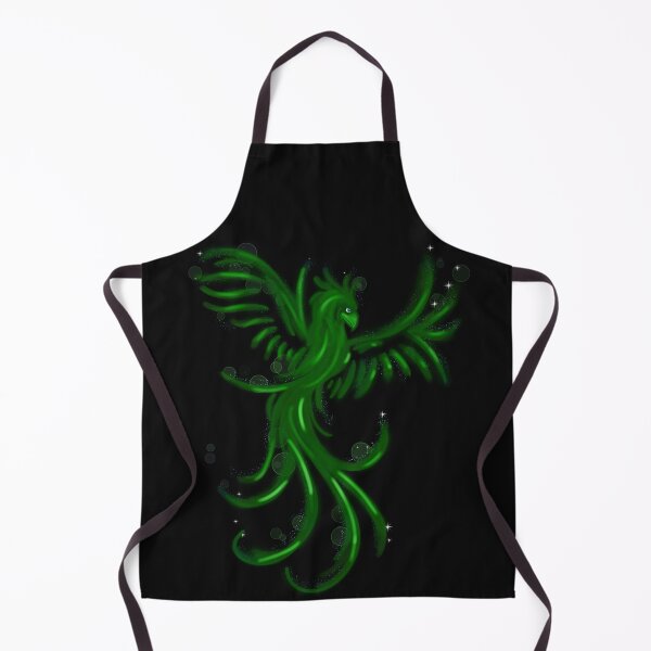 Item preview, green phoenix designed and sold by Themys24.
