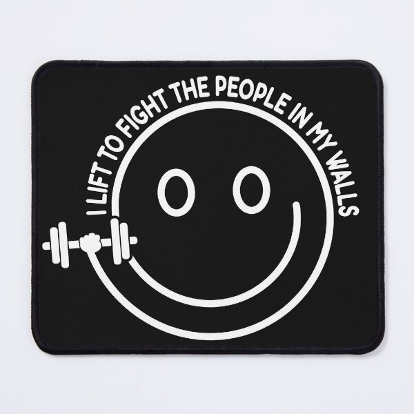 Item preview, I Lift To Fight The People In My Walls designed and sold by NabShirts ⭐⭐⭐⭐⭐.