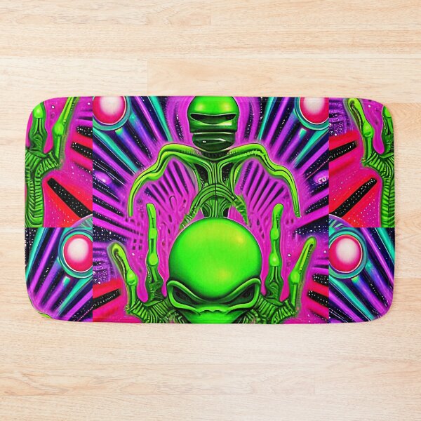 Item preview, Funny alien art. Colorful surreal alien designed and sold by Neo-Expression.