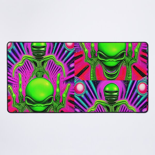Item preview, Funny alien art. Colorful surreal alien designed and sold by Neo-Expression.