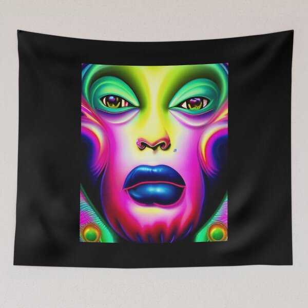 Item preview, Arcturian alien humanoid starseed art designed and sold by Neo-Expression.