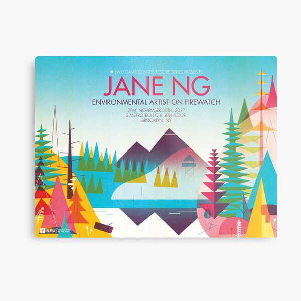 JANE NG Metal Print