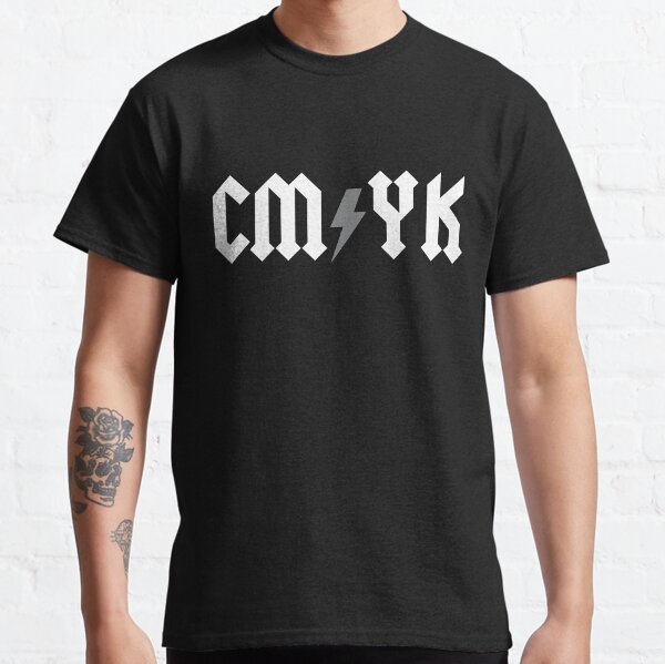 CMYK Band Logo Parody Classic T-Shirt