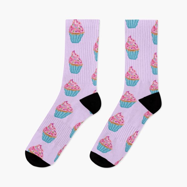 Item preview, Retro Pixel Sprinkles Frosted Cupcakes designed and sold by 8BitTrip.