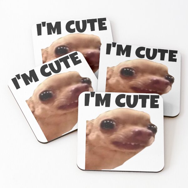 Item preview, I'm Cute - Dogs Pets Funny #3 designed and sold by Trendy-Now.