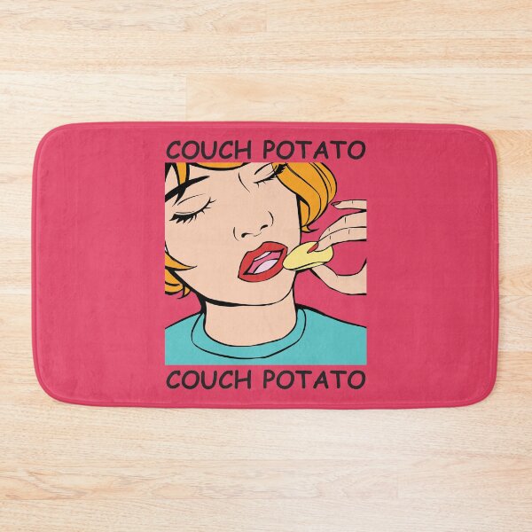 Item preview, Couch Potato Pop Art Girl designed and sold by halleinstyle.
