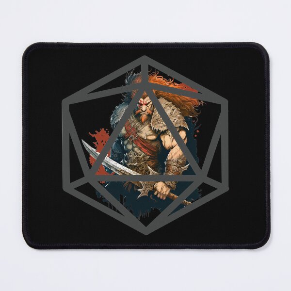 Item preview, Inside the D20 Barbarian designed and sold by ToyoTees.