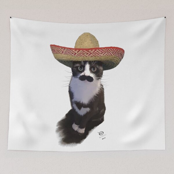 Artikelvorschau, Sombrero Cat entworfen und verkauft von bfvrp.