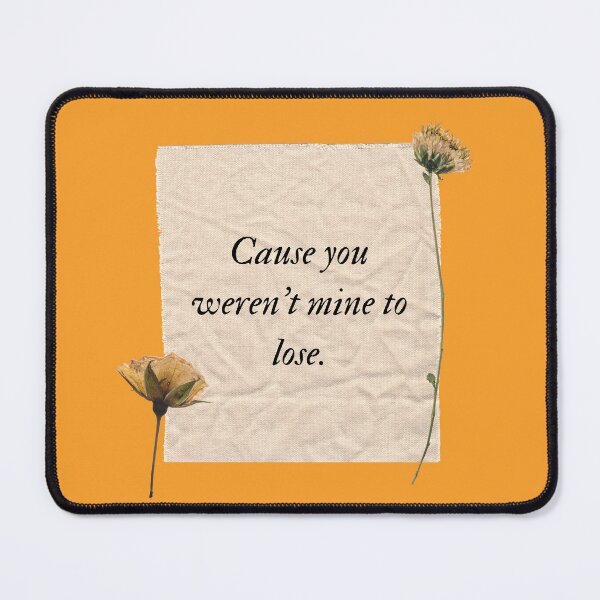Item preview, August Taylor Swift folklore lyrics designed and sold by OverNinthCloud.