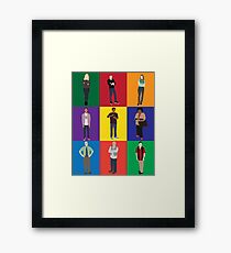 Community Character Print Framed Print