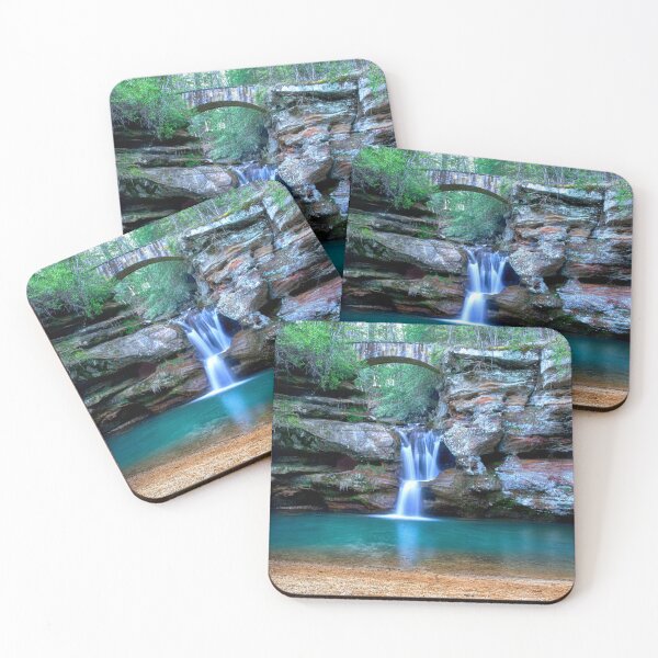 Item preview, Hocking Hills waterfall and Bridge - Ohio designed and sold by Kathy Weaver.