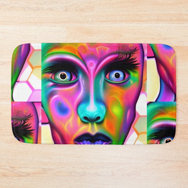 Item preview, Sirian starseed art. Sirius colorful alien. designed and sold by Neo-Expression.