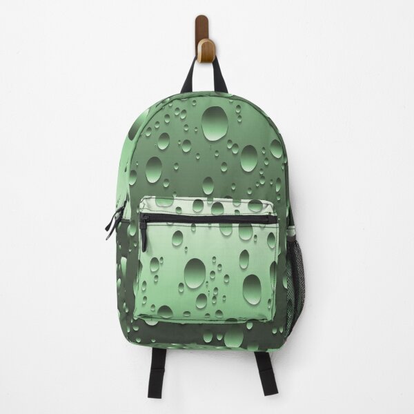 Item preview, Refreshing Water Droplets Green Design designed and sold by FuddalanDesigns.