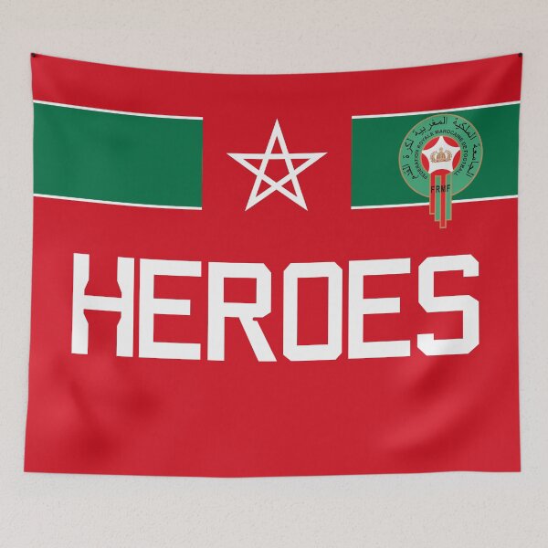 Item preview, Morocco World Cup Qatar 2022 kit /jersey, Heroes designed and sold by zahirshop.
