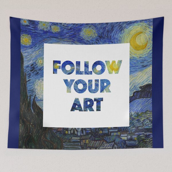 Item preview, Follow Your Art designed and sold by BunnyThePainter.