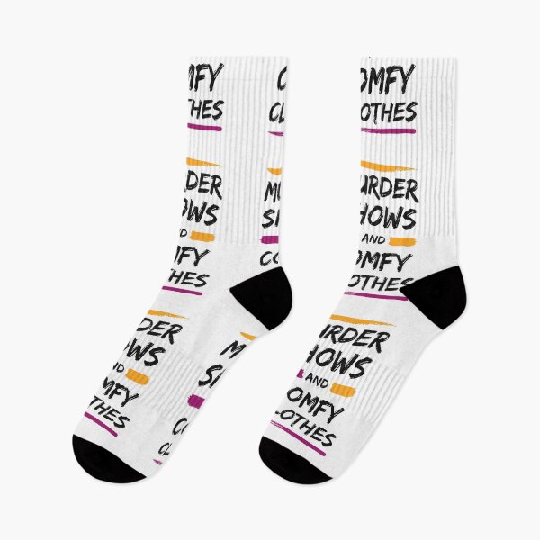 Item preview, Murder Shows And Comfy Clothes, funny Murder Shows lovers gift designed and sold by shopytee ⭐ ⭐ ⭐ (11k).