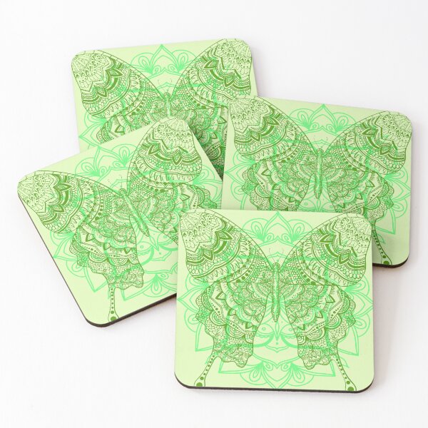 Item preview, Mandala Butterfly Green designed and sold by Alpana Rai.