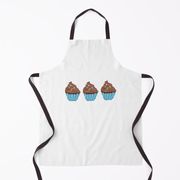 Item preview, Retro Pixel Chocolate Sprinkle Frosted Cupcakes designed and sold by 8BitTrip.