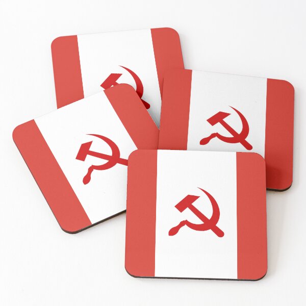 Item preview, Communist Flag of Canada designed and sold by SolarCross.
