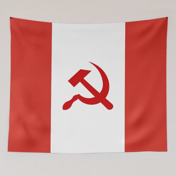 Item preview, Communist Flag of Canada designed and sold by SolarCross.