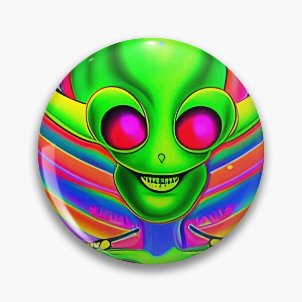 Item preview, Funny alien art. Green alien designed and sold by Neo-Expression.