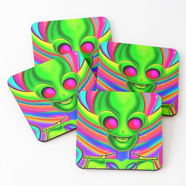 Item preview, Funny alien art. Green alien designed and sold by Neo-Expression.