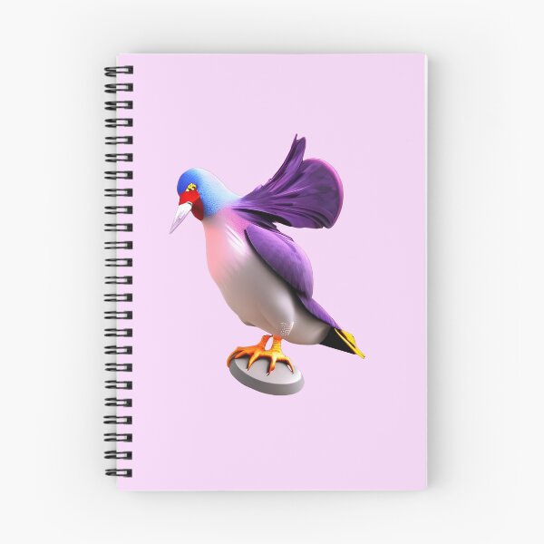 Item preview, Purple pidgin with a bottle cap  designed and sold by CrystalsArtPaws.