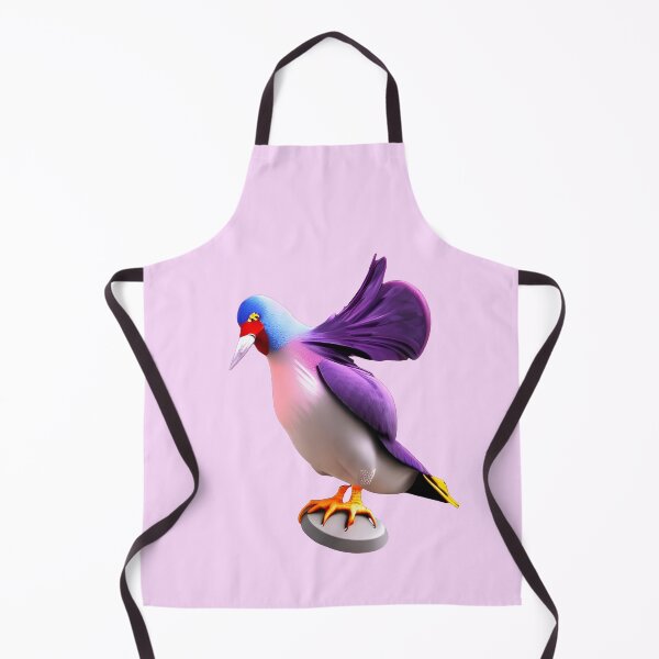 Item preview, Purple pidgin with a bottle cap designed and sold by CrystalsArtPaws.