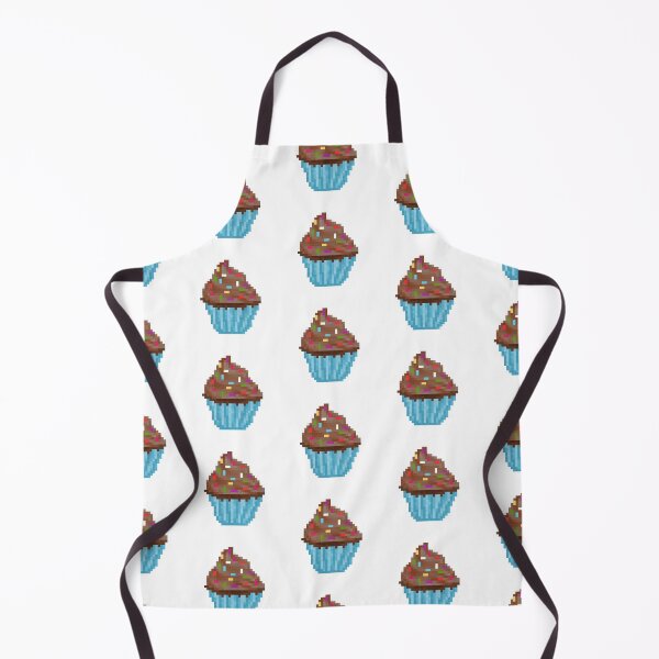 Item preview, Retro Pixel Chocolate Sprinkle Frosted Cupcakes designed and sold by 8BitTrip.