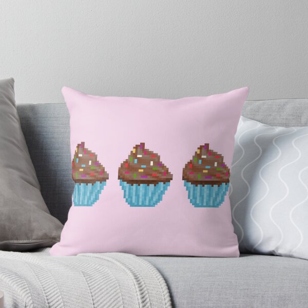 Item preview, Retro Pixel Chocolate Sprinkle Frosted Cupcakes designed and sold by 8BitTrip.