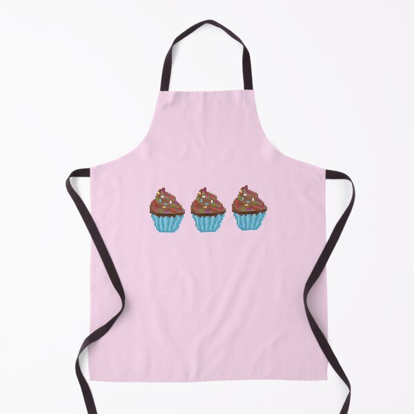 Item preview, Retro Pixel Chocolate Sprinkle Frosted Cupcakes designed and sold by 8BitTrip.