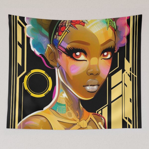 Item preview, BONITA MELANINA ES POPPIN-AFROFUTURISMO designed and sold by MoorCT522.