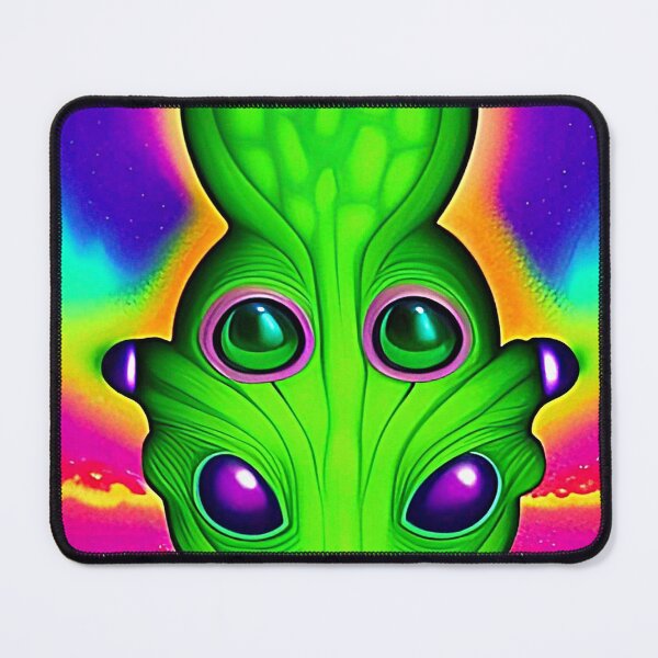 Item preview, Funny alien art. Green alien designed and sold by Neo-Expression.