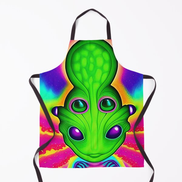 Item preview, Funny alien art. Green alien designed and sold by Neo-Expression.