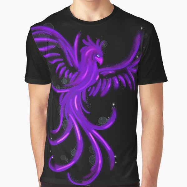 Aperçu de l'œuvre Phenix violet créée et vendue par Themys24.