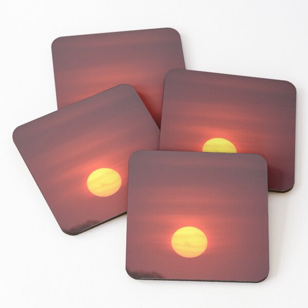 Item preview, Early Morning Sun in Red and Purple Fog designed and sold by ThylacinePhotos.