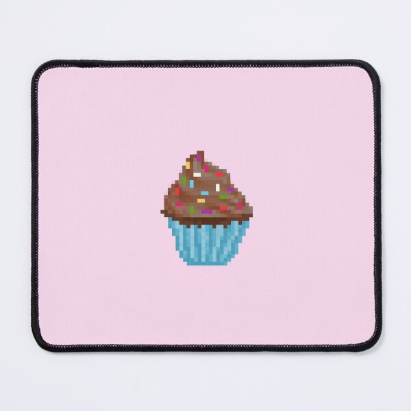 Item preview, Retro Pixel Chocolate Sprinkle Frosted Cupcakes designed and sold by 8BitTrip.