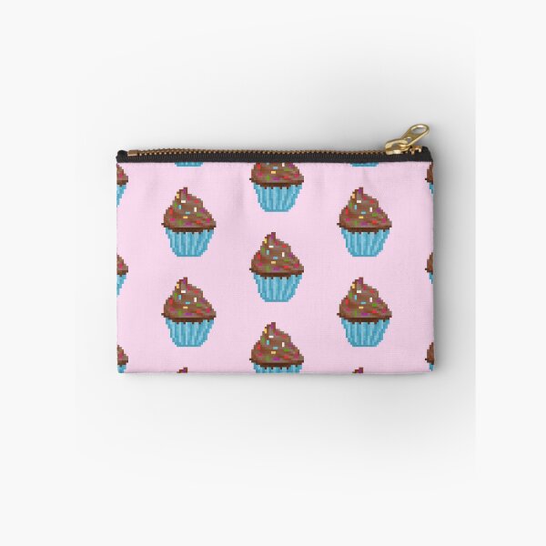 Item preview, Retro Pixel Chocolate Sprinkle Frosted Cupcakes designed and sold by 8BitTrip.