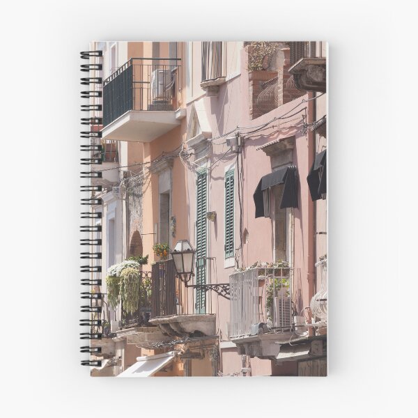 Item preview, Old house facades, main street Corso Umberto, Taormina designed and sold by Torsten  Krüger.