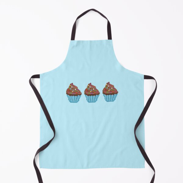 Item preview, Retro Pixel Chocolate Sprinkle Frosted Cupcakes designed and sold by 8BitTrip.