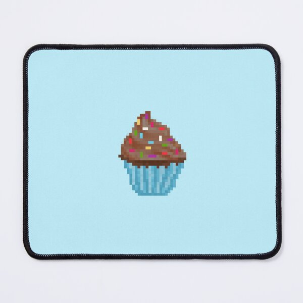 Item preview, Retro Pixel Chocolate Sprinkle Frosted Cupcakes designed and sold by 8BitTrip.