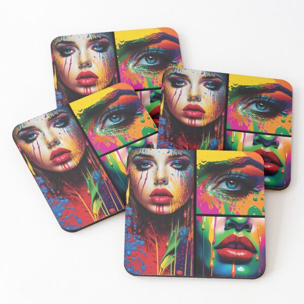 Item preview, Vivid Splatter designed and sold by DeepElements.