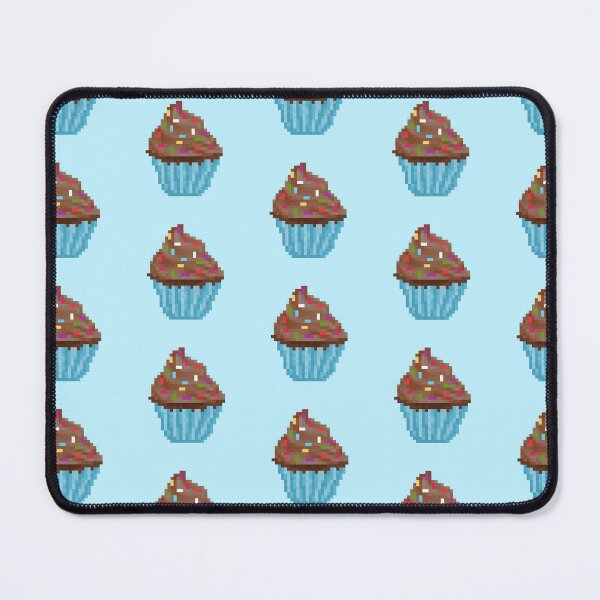 Item preview, Retro Pixel Chocolate Sprinkle Frosted Cupcakes designed and sold by 8BitTrip.