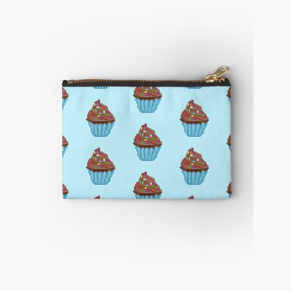 Item preview, Retro Pixel Chocolate Sprinkle Frosted Cupcakes designed and sold by 8BitTrip.