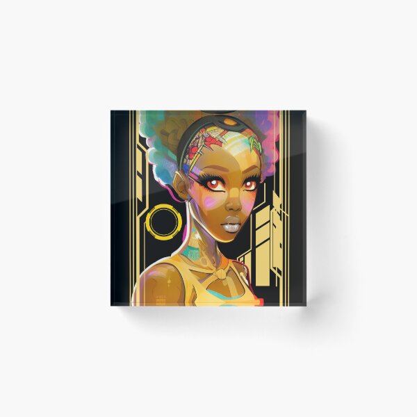 Item preview, PRETTY MELANIN IS POPPIN-AFROFUTURISM  designed and sold by MoorCT522.