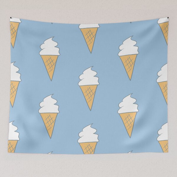 Item preview, Soft-Serve Cartoon Style Vanilla 99 Ice Cream designed and sold by Karen Ekdahl.