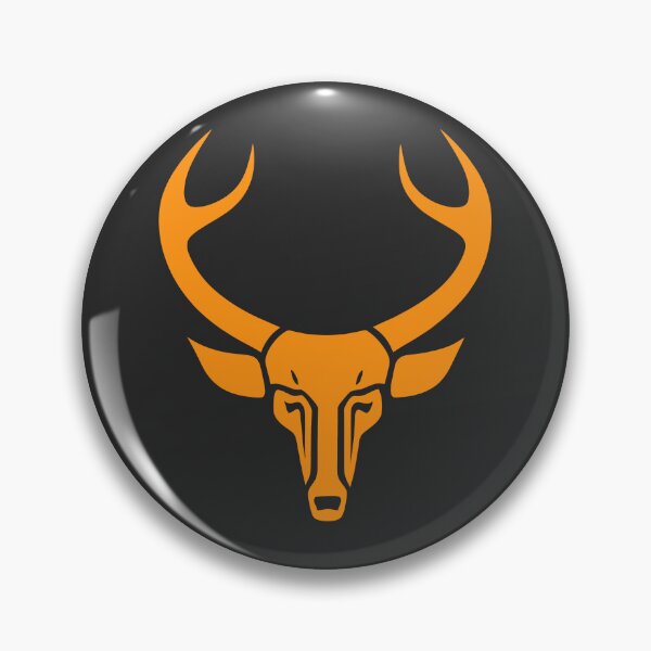 Item preview, Deer Skull - Orange designed and sold by YoobiArt.